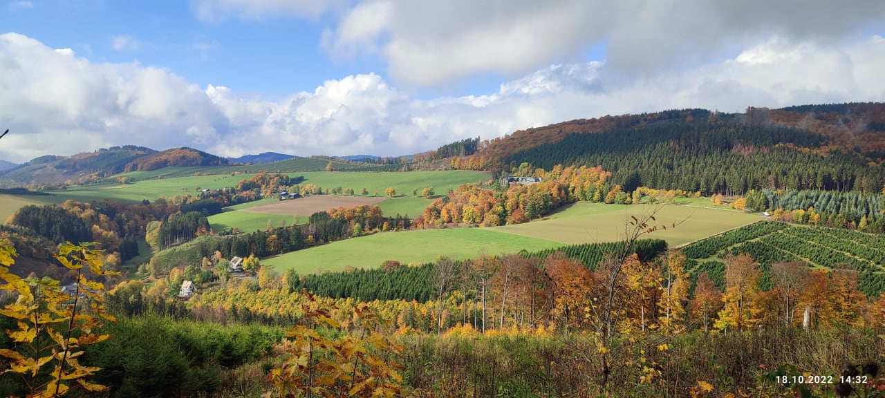 Ausblick Berghotel Hoher Knochen