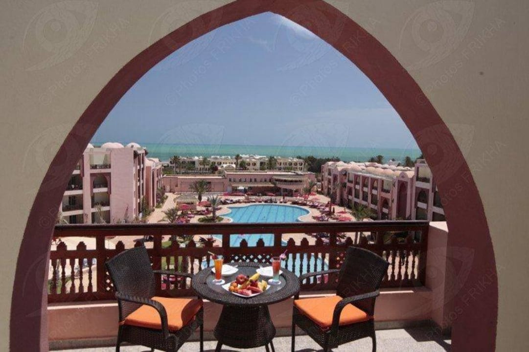 Blick vom Balkon Lella Meriam Hotel & Club