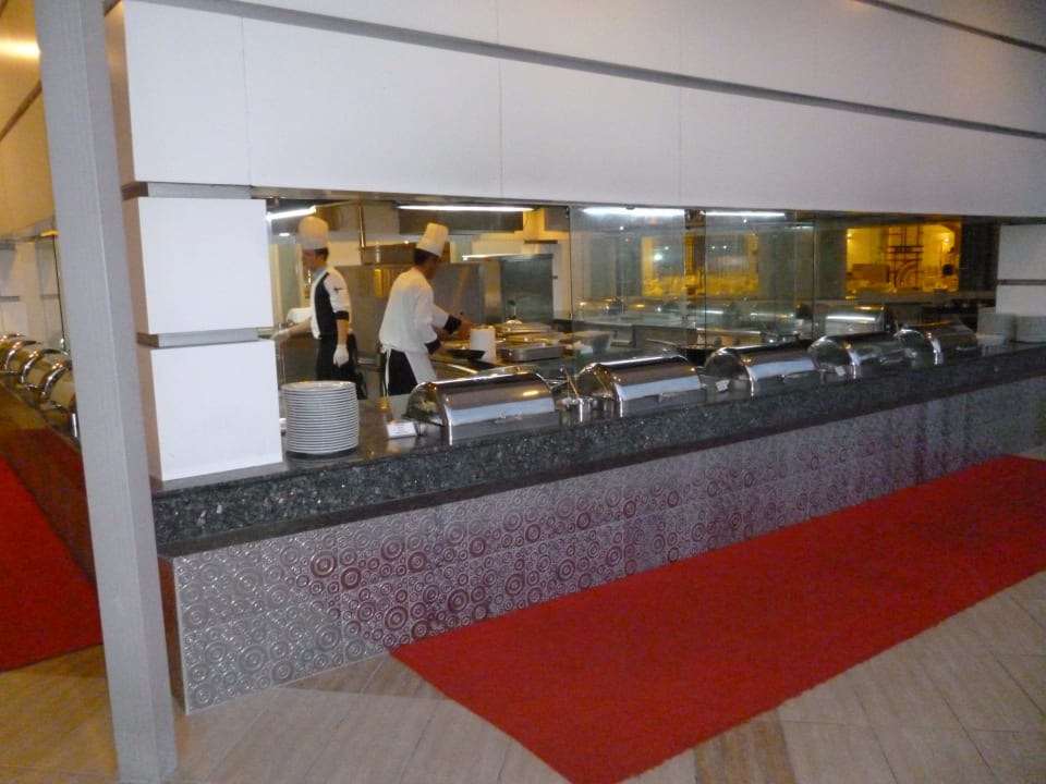Das Buffet am Abend. Hotel Delphin Imperial