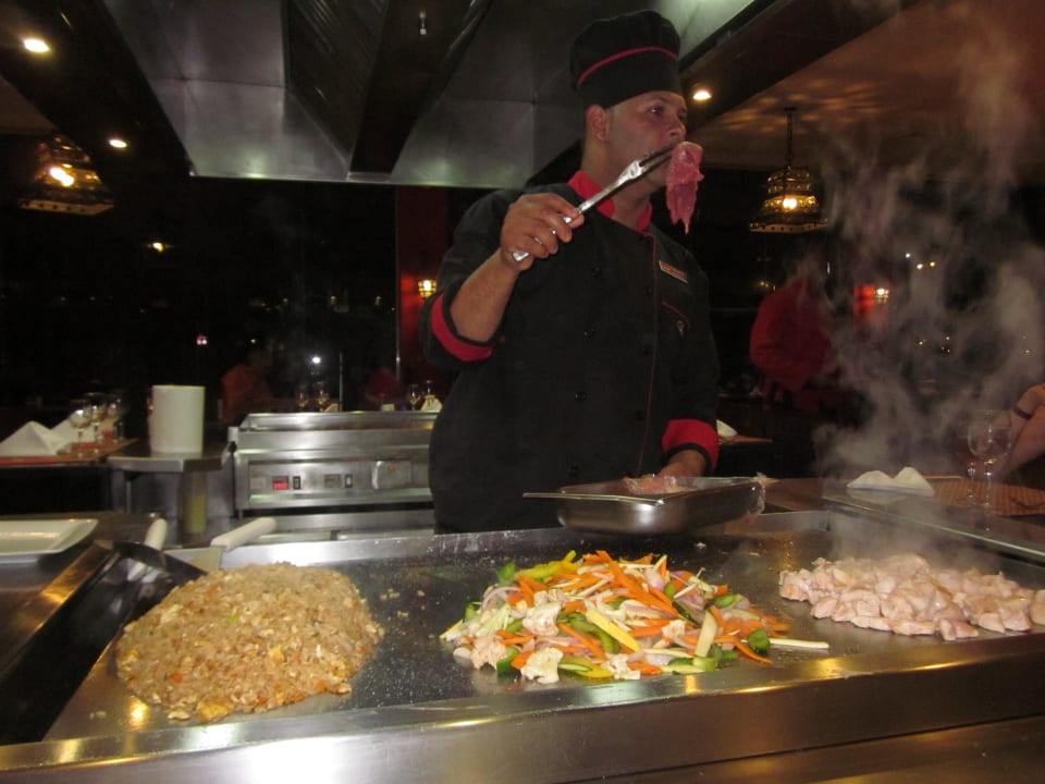 Showcooking beim Japaner TRS Turquesa Hotel - Adults only