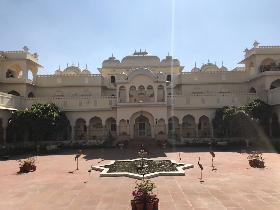 Innenhof Hotel Nahargarh Ranthambhore