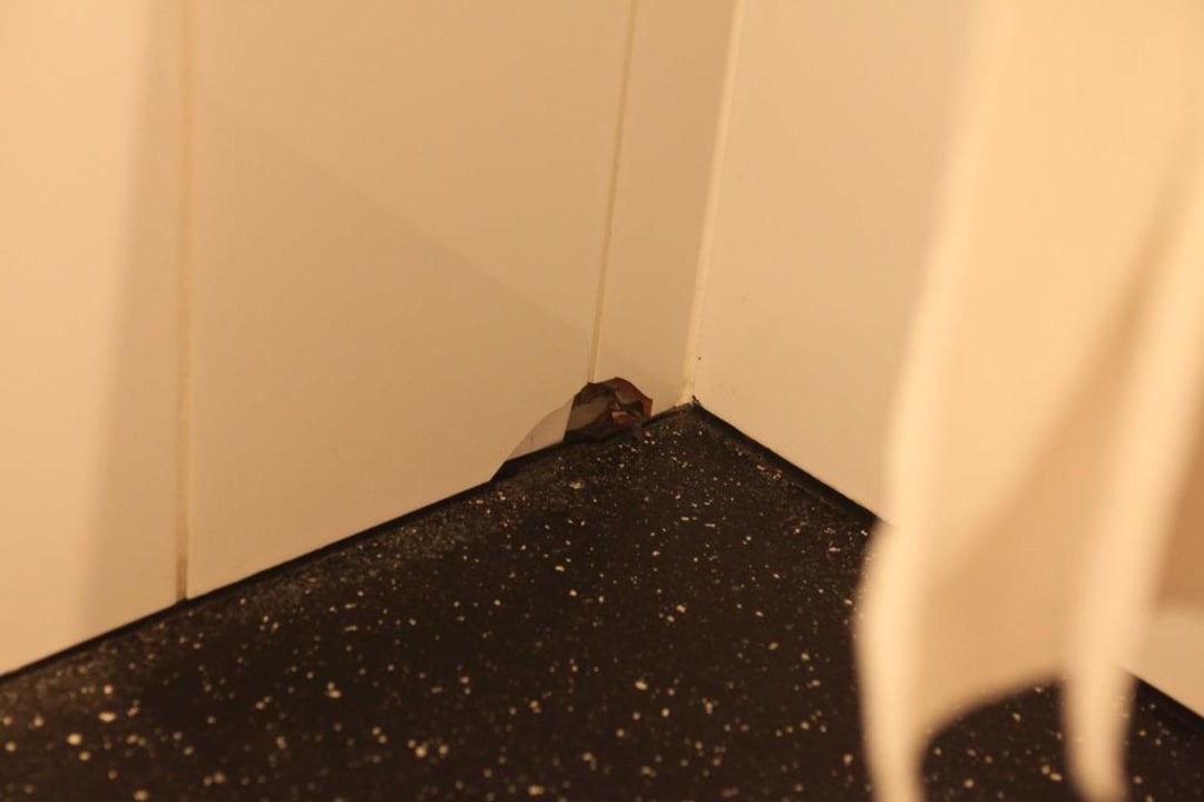 Fliesenloch im Bad Parkhotel Hall in Tirol