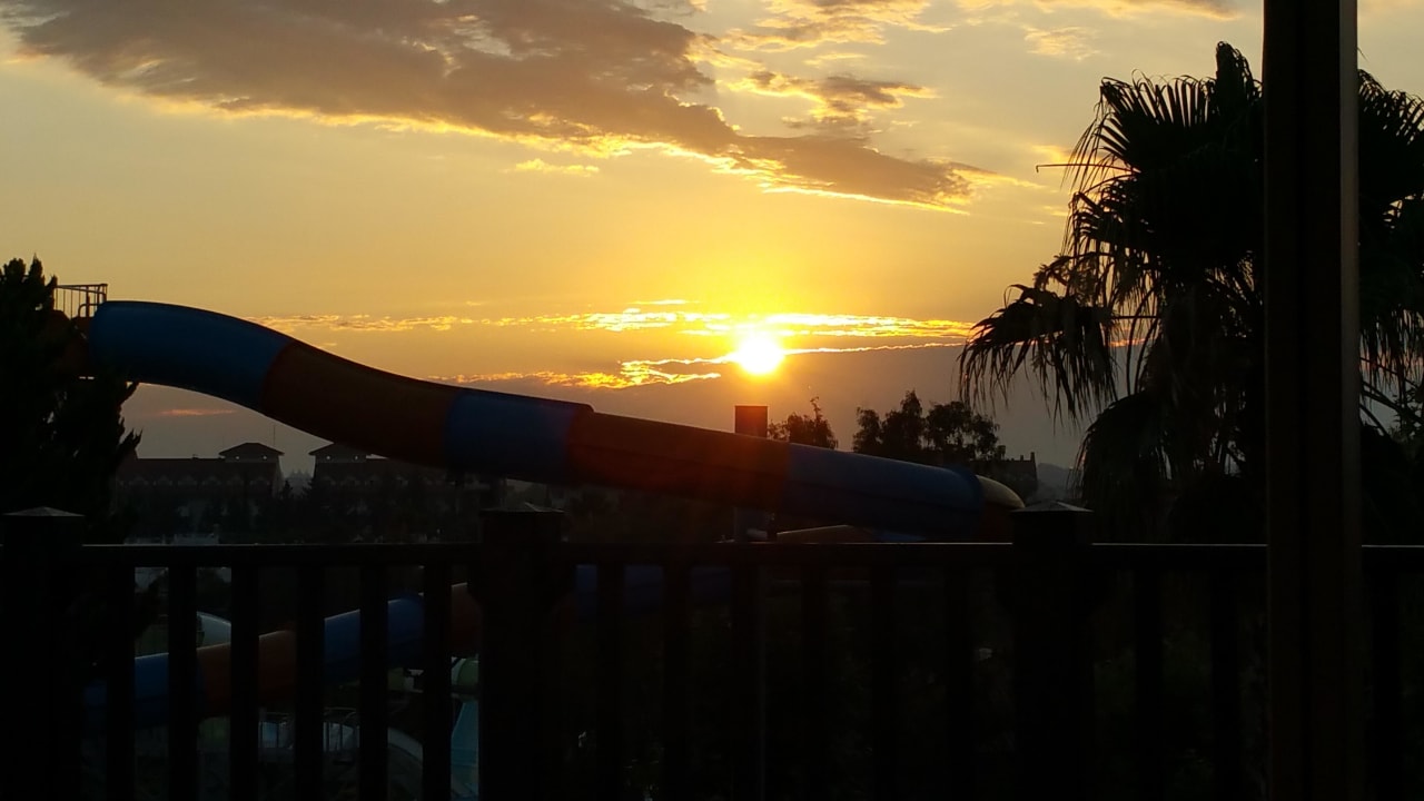 Sonnenuntergang  Alba Resort Hotel