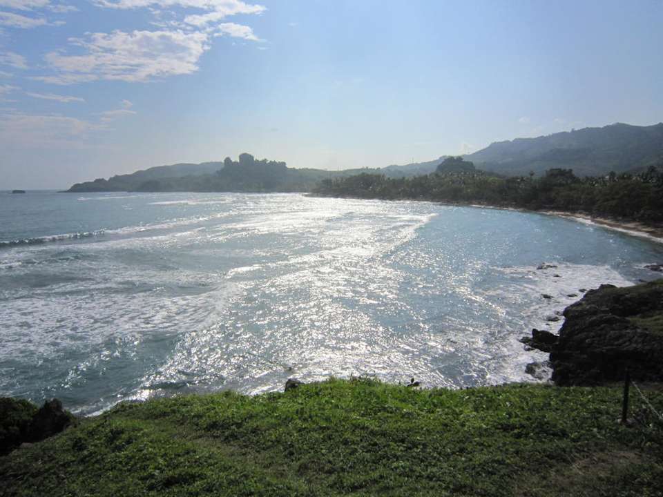 Blick auf den Strand Playabachata Hotel