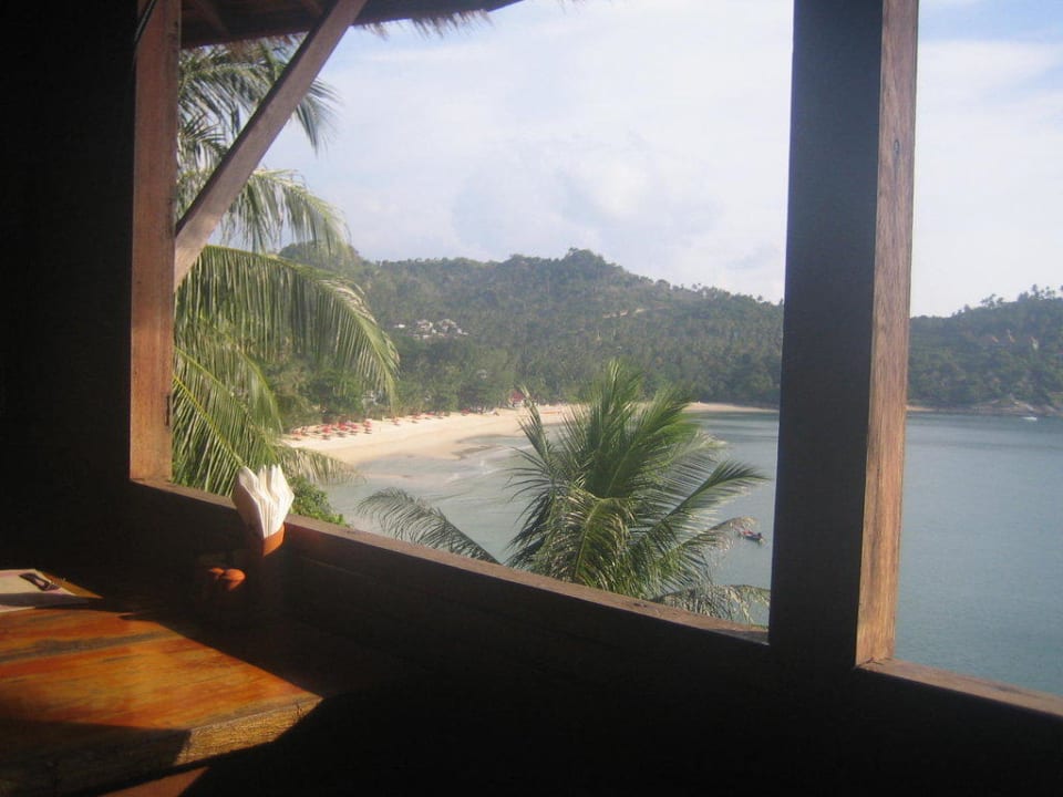 Ausblick vom Frühstückstisch Panviman Resort Koh Phangan