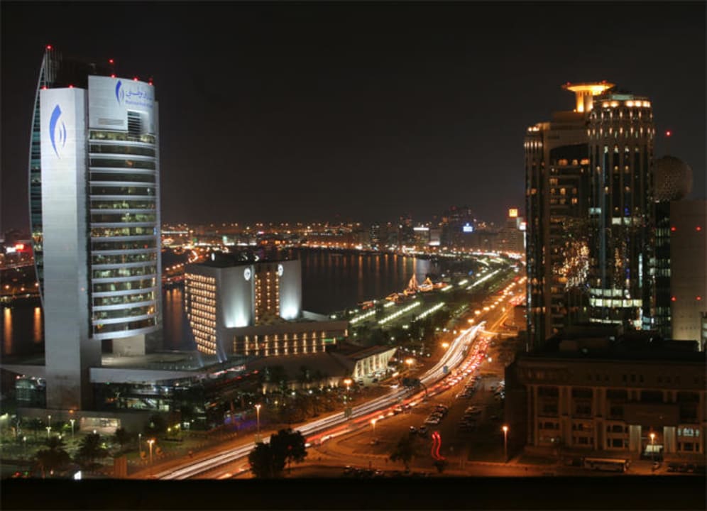 Blick vom Pool Golden Sands Hotel Creek