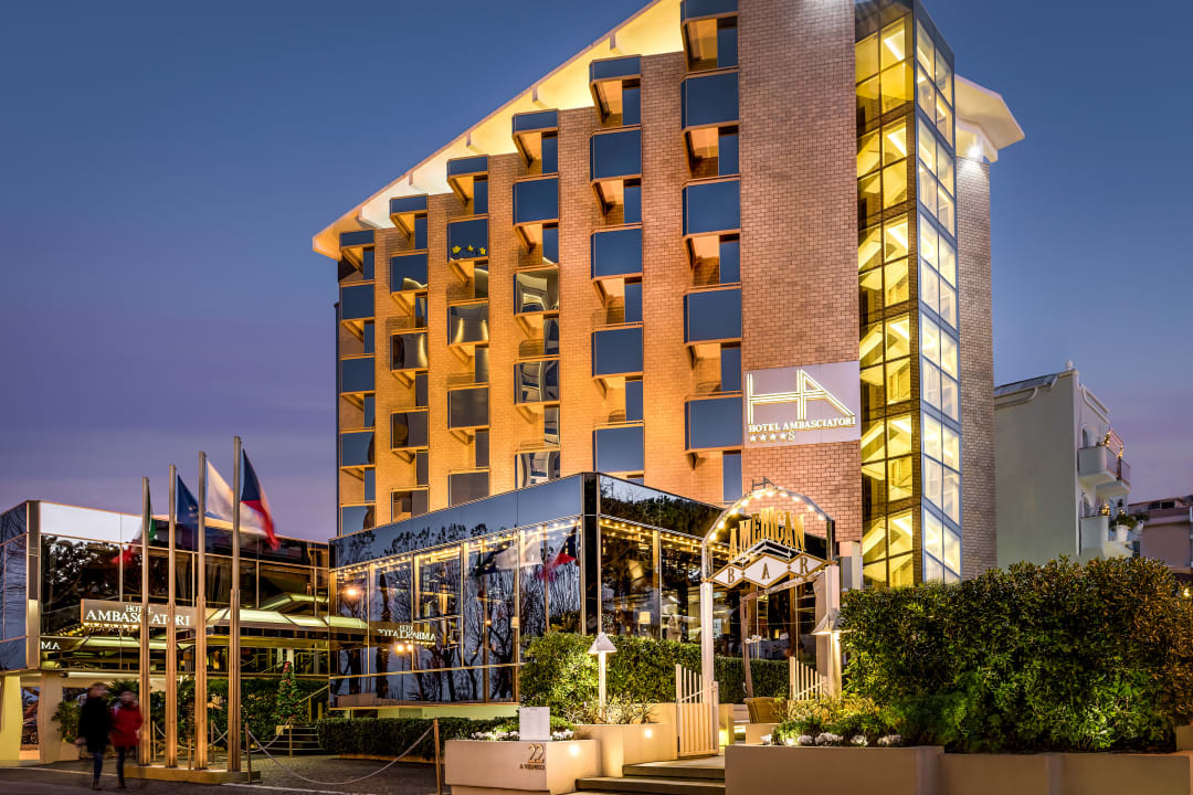 Außenansicht Hotel Ambasciatori