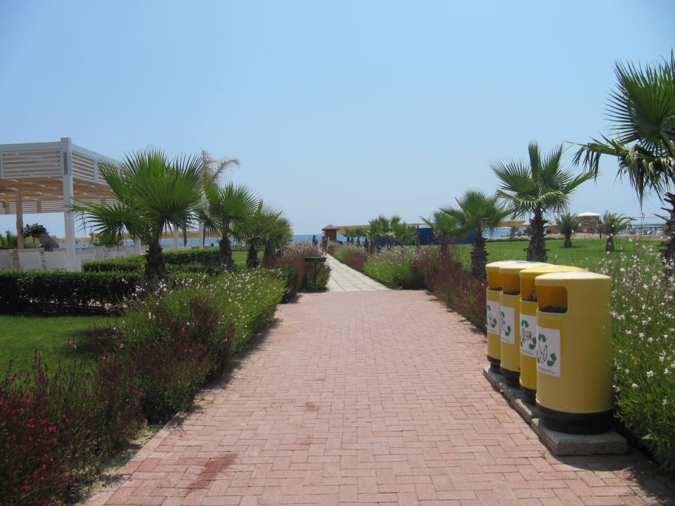 Weg zum Strand Sunis Elita Beach Resort & Spa