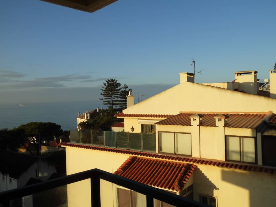 Blick vom 5. Stock- Balkon Hotel Saboia