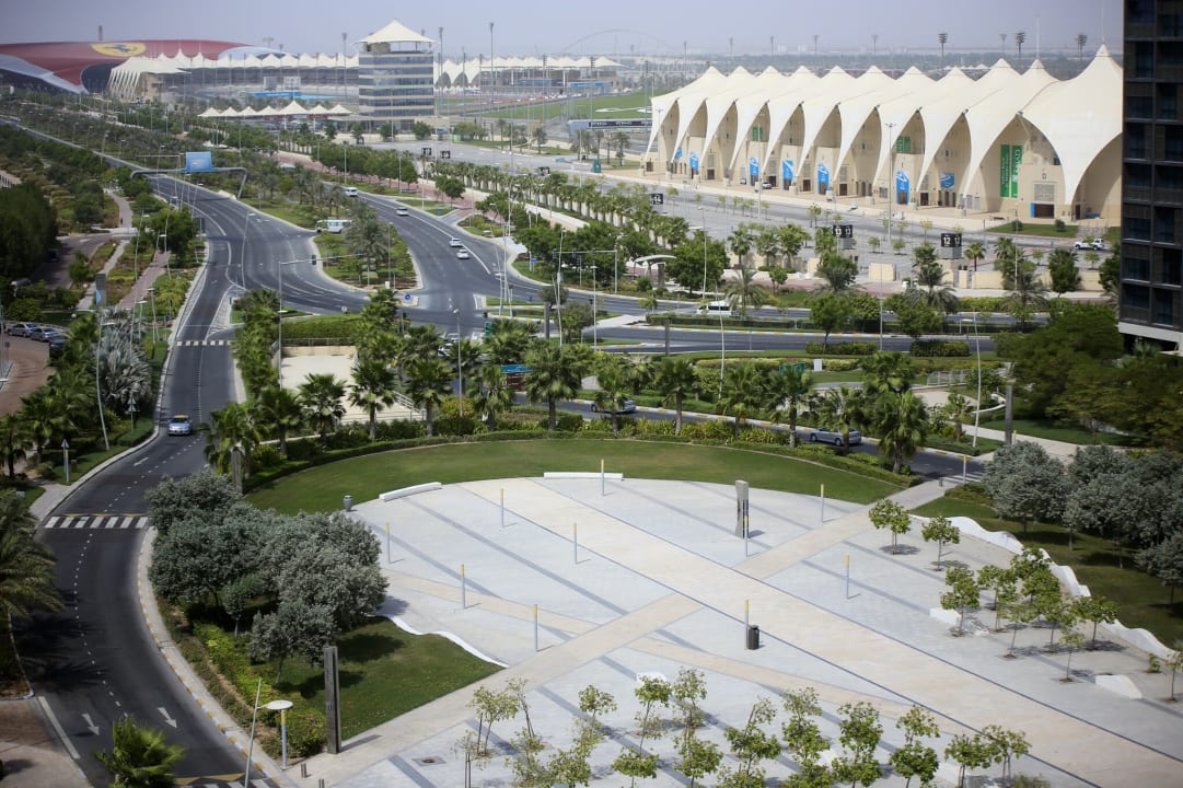 Ausblick Crowne Plaza Hotel Yas Island