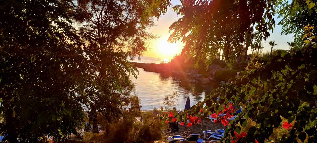 Ausblick Crystal Springs Beach Hotel