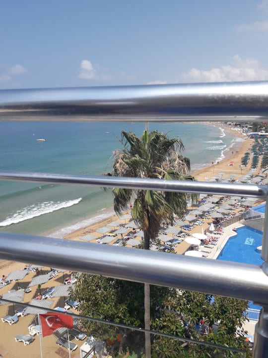 Ausblick Aska Hotel Just in Beach