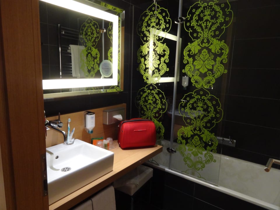 Badezimmer Hotel NH Frankfurt Messe