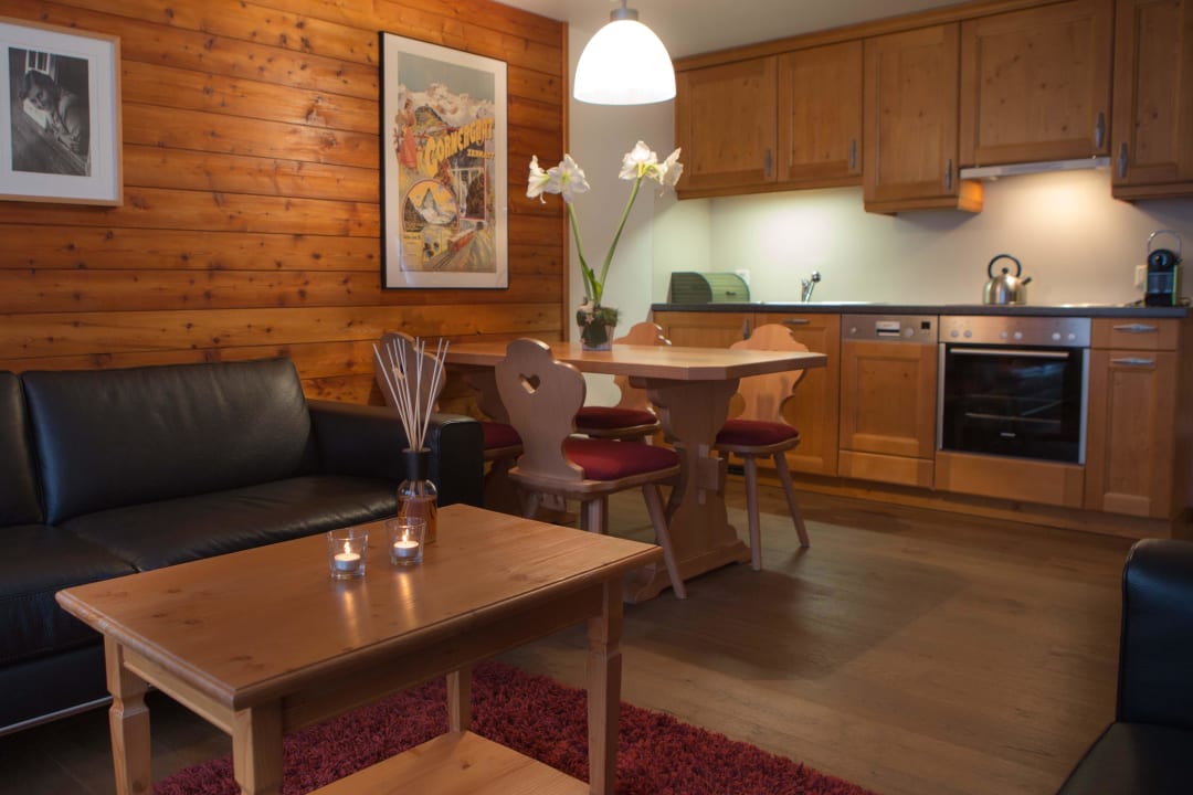 Wohnzimmer/Küche 22 Summits Apartments
