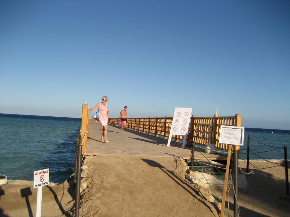 Der neue Steg Makadi Palace