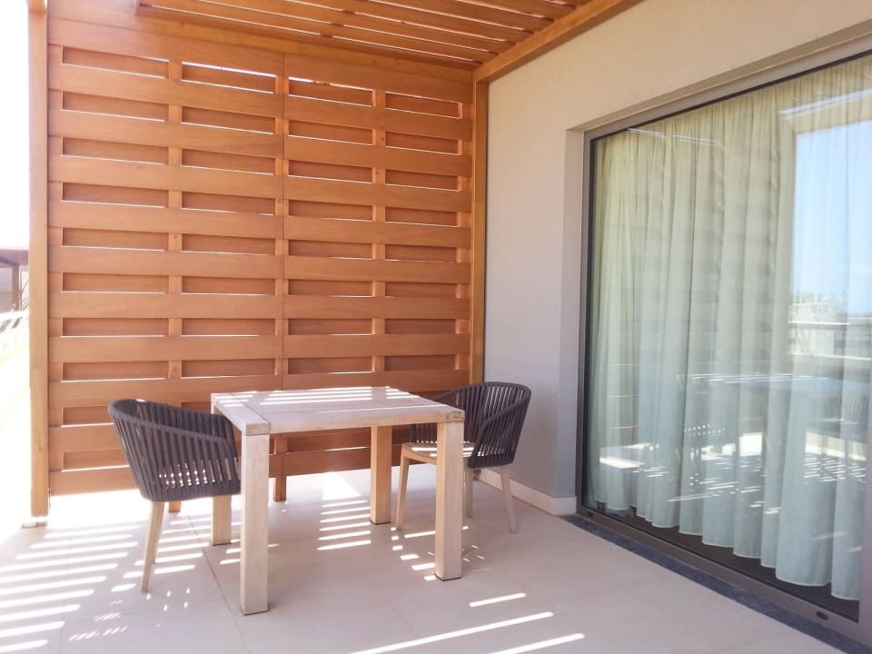 Dachtarrasse mit Sitzgelegenheit Hotel Samaria