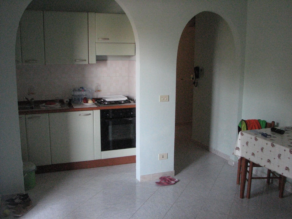 Wohn- / Küchenbereich Hotel Residence Santa Chiara