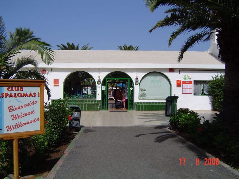 Hoteleingang vom Rio Maspalomas 1 und 2 Canary Garden Club
