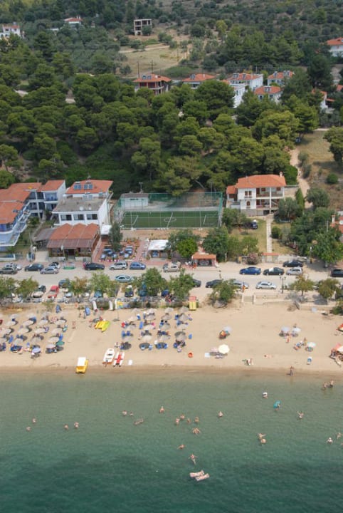 Airfoto Melissa - Psakoudia Hotel Melissa Gold Coast