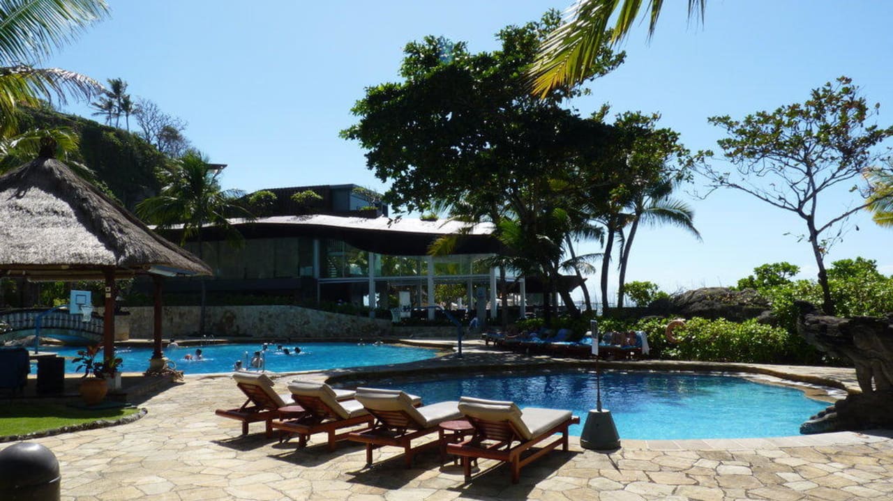 Der Hauptpool Hilton Bali Resort