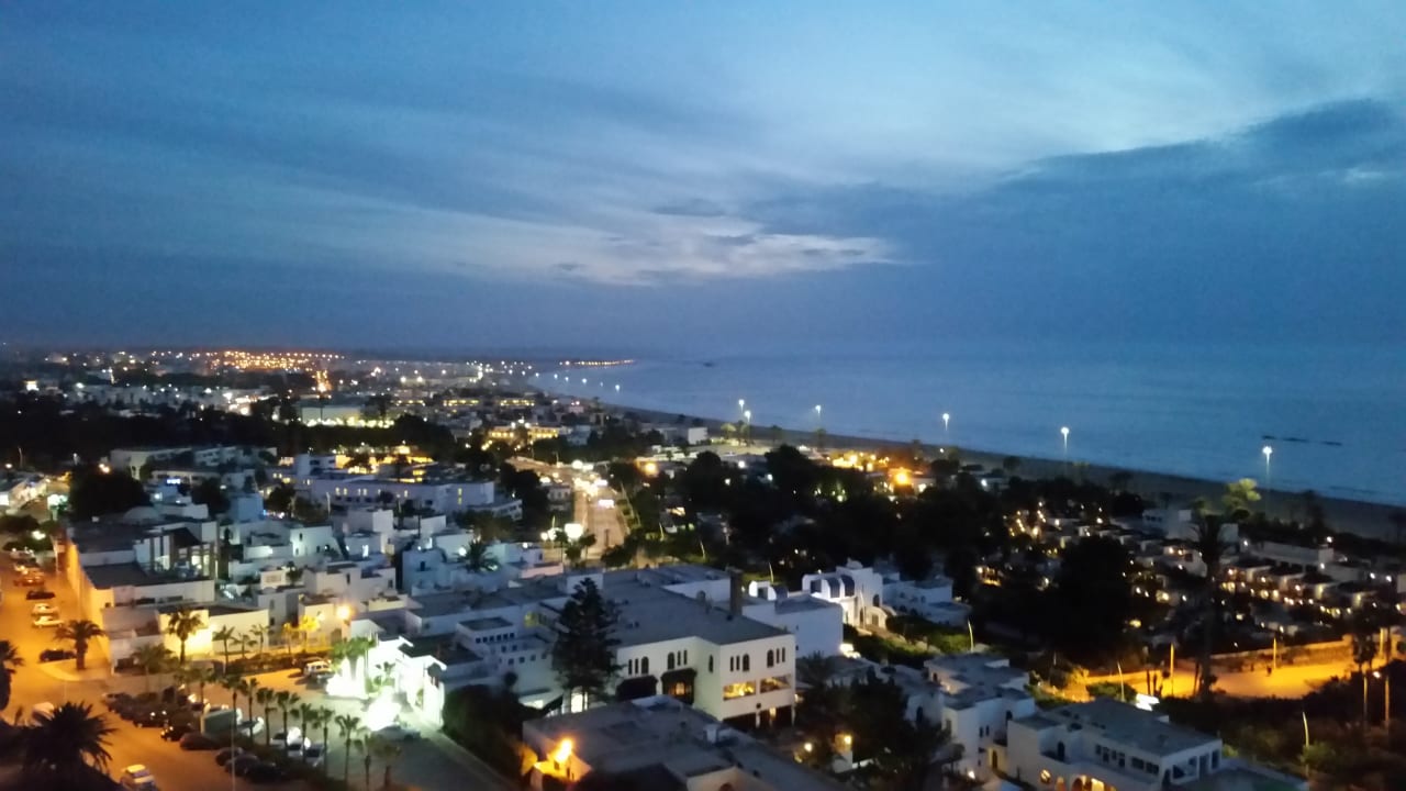 Ausblick Anezi Tower Hotel