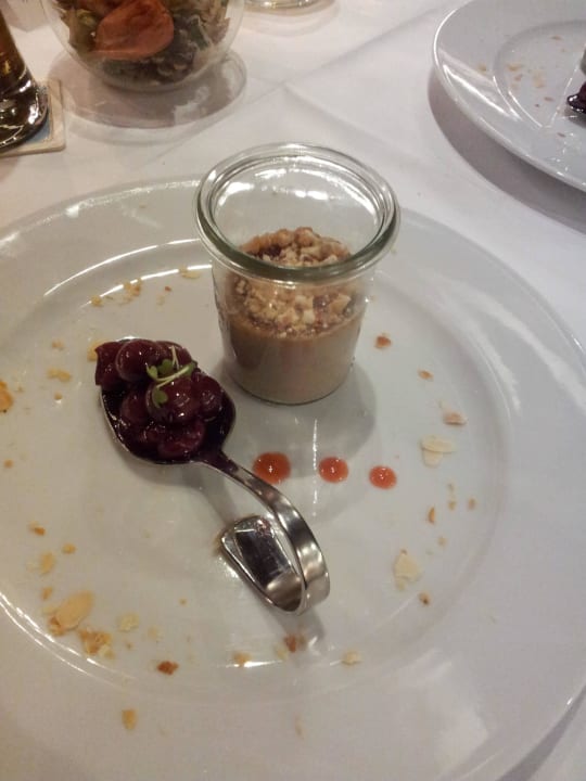 Nougat-Creme-Brülee Parkhotel Wallgau
