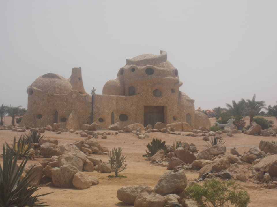 Gegenüber des Hotels - das Turtlehaus Panorama Bungalows Resort El Gouna