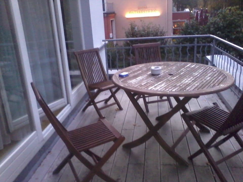 Unser Balkon Hotel Vier Jahreszeiten Kühlungsborn