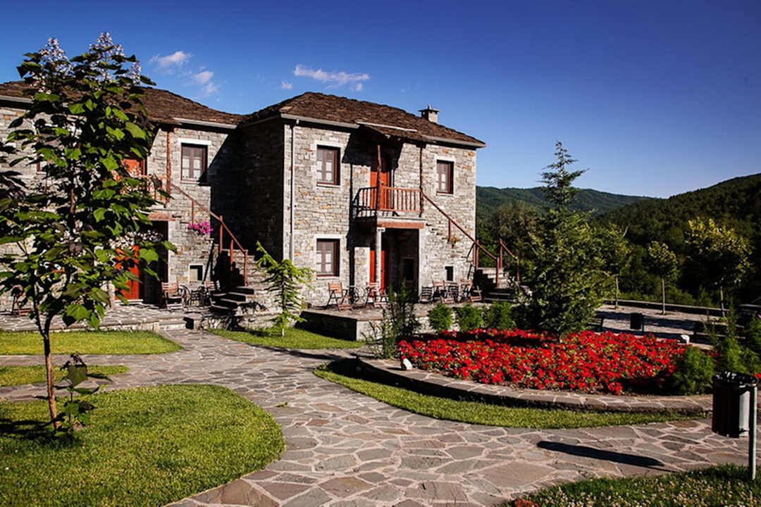 Außenansicht Hotel Machalas