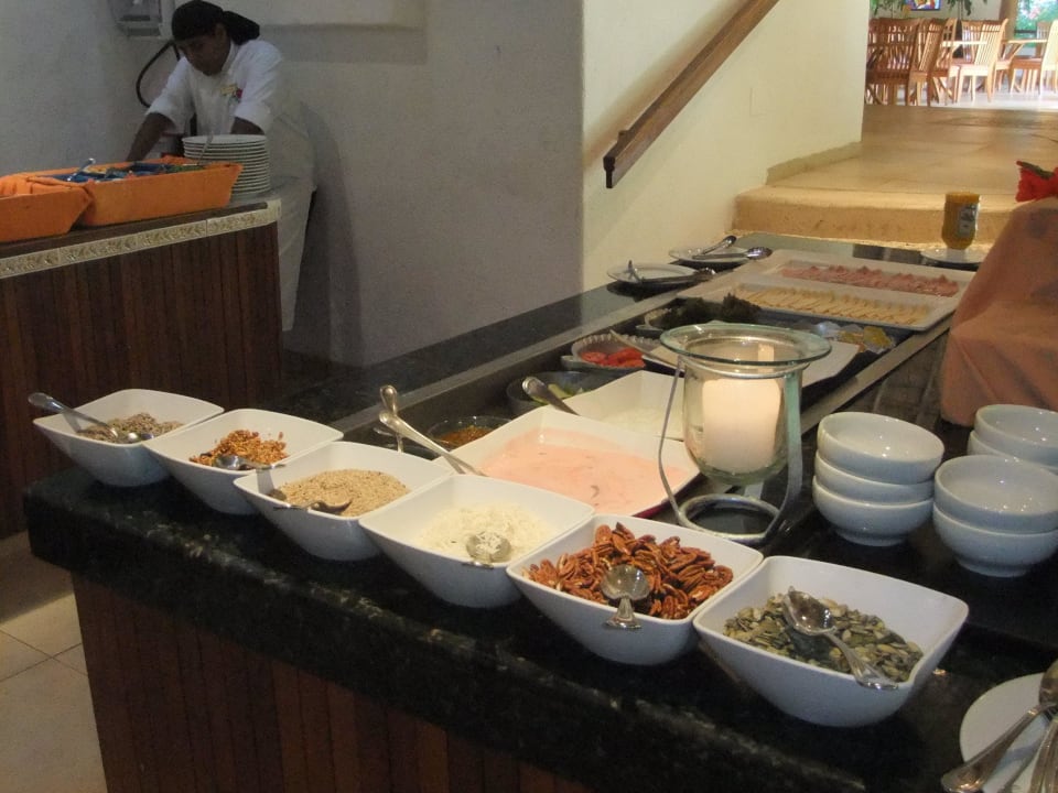 Frühstücksbüffet Hotel Las Palapas