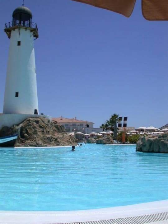 Pool mit Leuchtturm Hotel Riu Chiclana