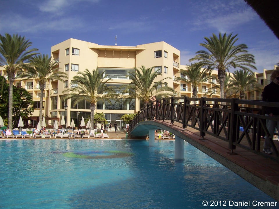 Poolbrücke Richtung Hotel SBH Costa Calma Beach Resort