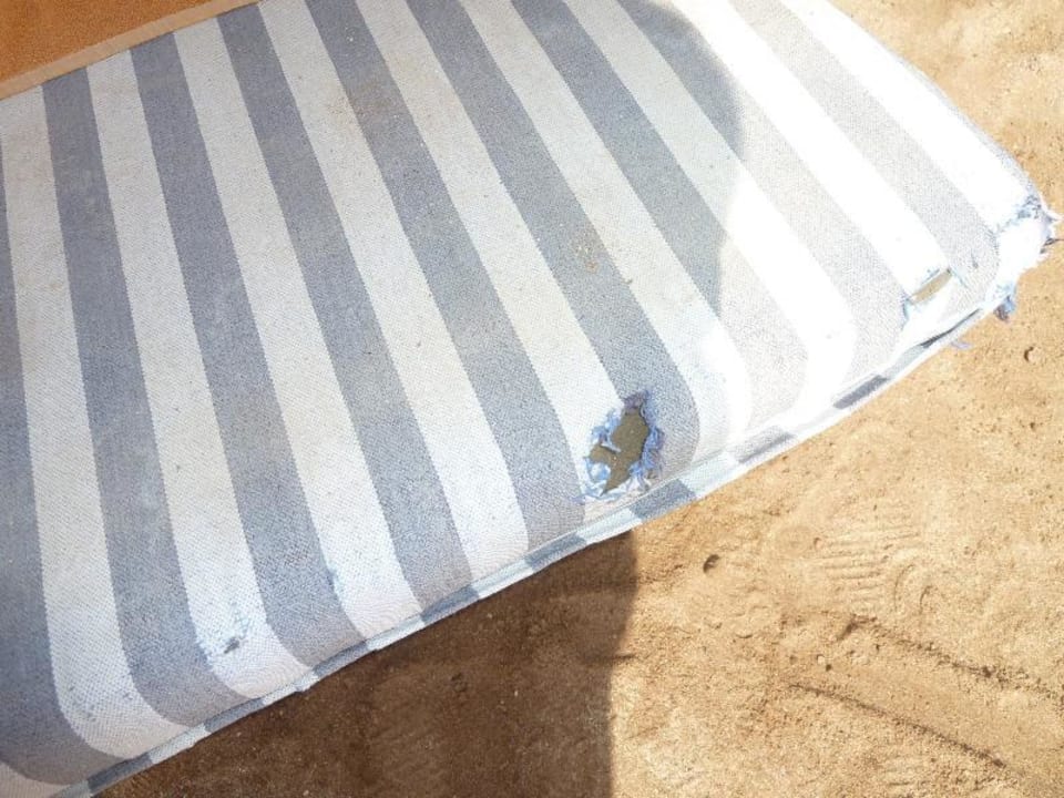 Heute wieder eine zerissene, wie fast alle Grand Makadi