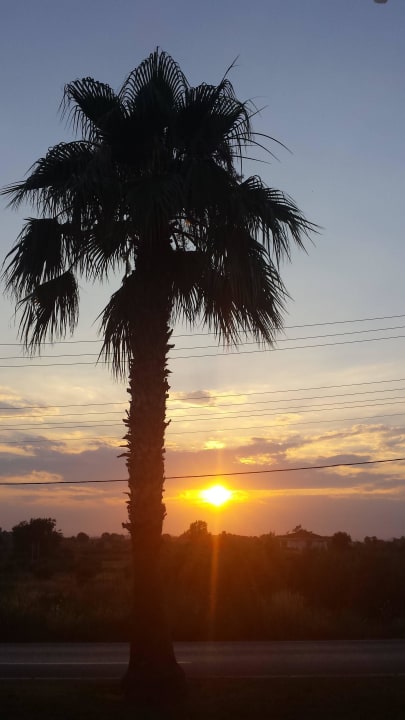 Von der Strasse aus Can Garden Resort