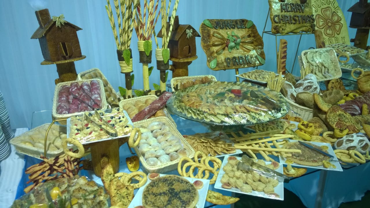 Weihnachtsbuffet Pickalbatros Jungle Aqua Park Resort - Neverland Hurghada