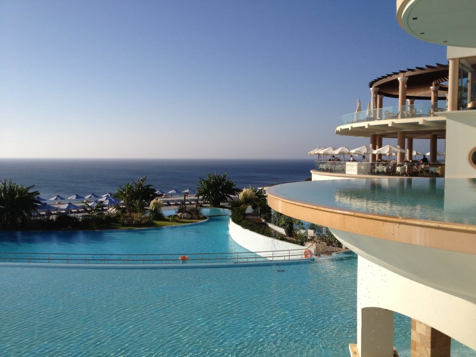 Ausblick von der Lobby Atrium Prestige Thalasso Spa Resort & Villas