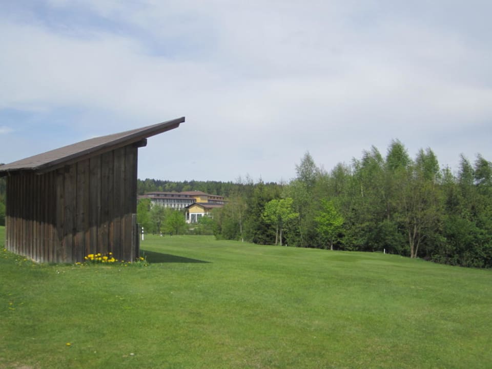 Club vom Golfplatz aus Aldiana Club Ampflwang