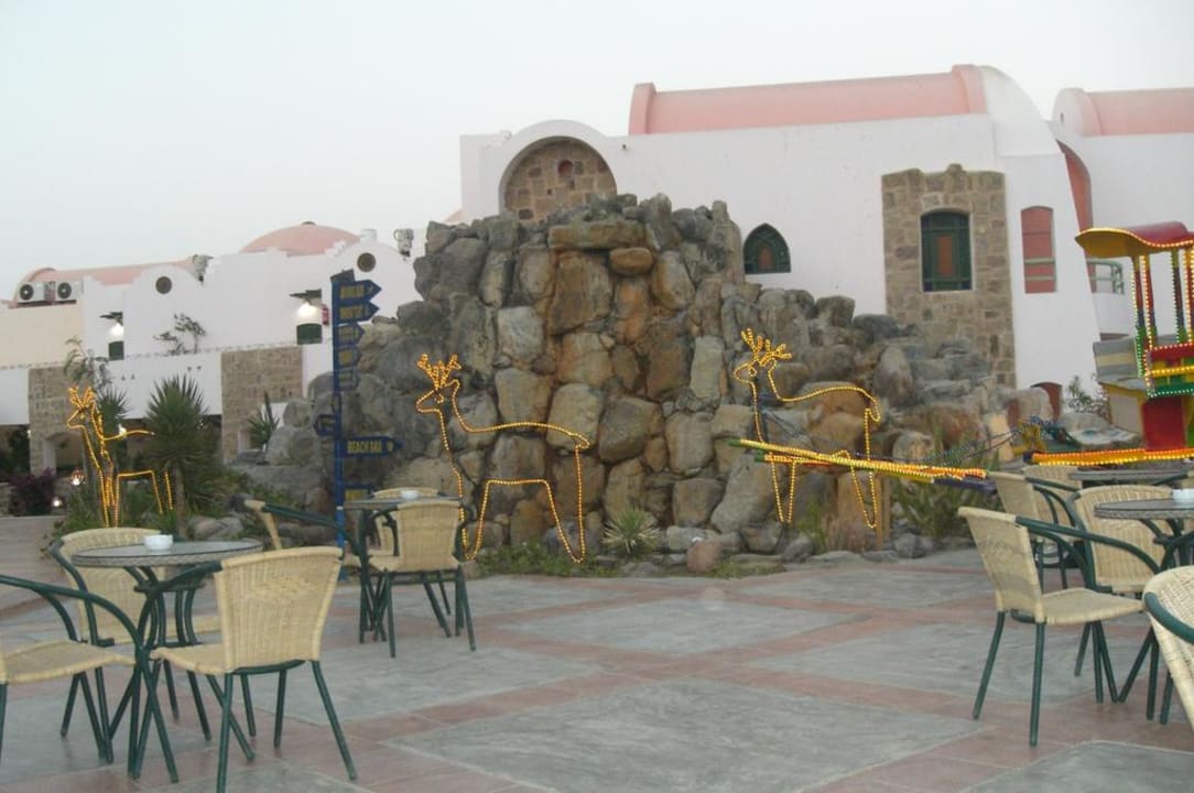 Wasserfall am Pool Shams Alam Beach Resort