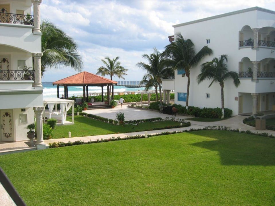 Ausblick von unserem Zimmer Hyatt Vivid Playa del Carmen - Adults only