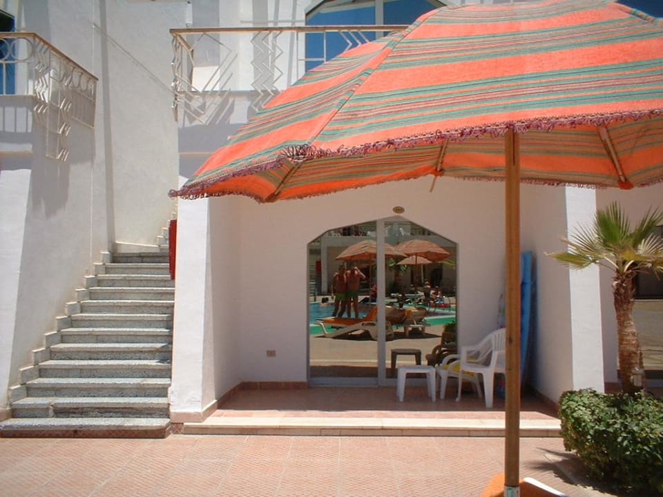 Unser Zimmer am Pool Hotel Aqua Fun