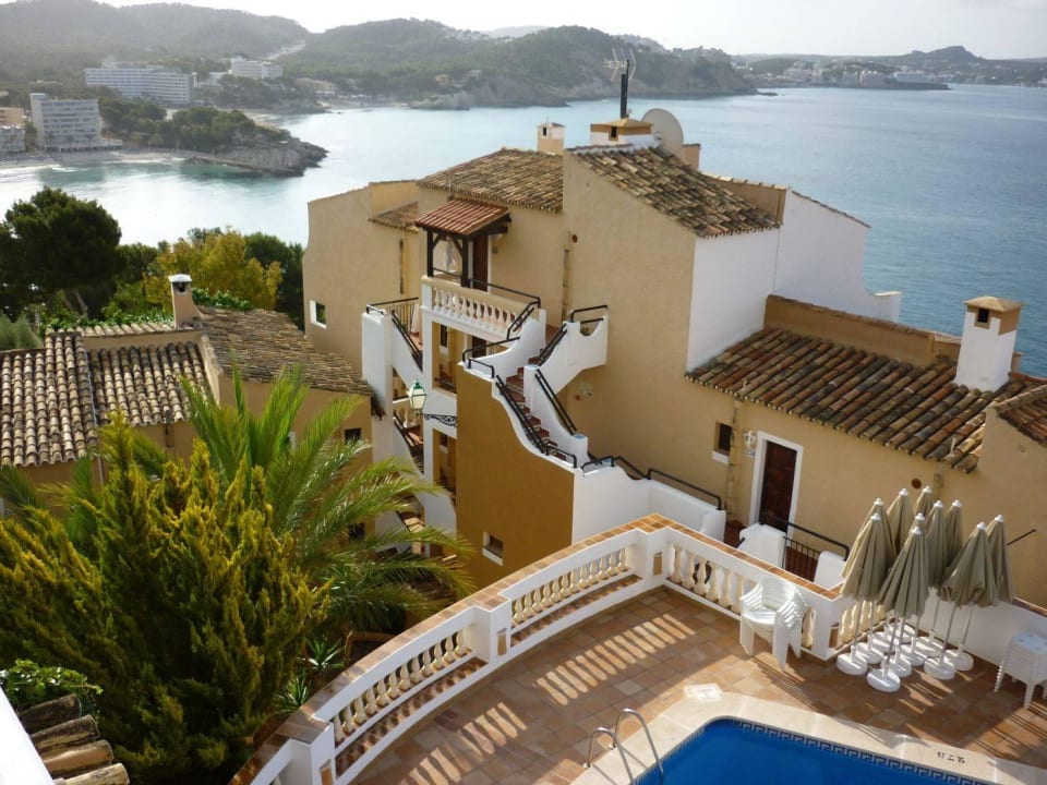 Blick vom Balkon Hotel Aldea Cala Fornells 2