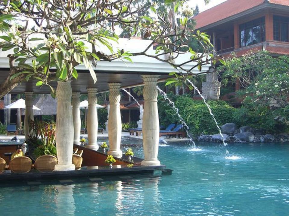 Poolbar vom Puri Santrian Hotel, Sanur / Bali Puri Santrian