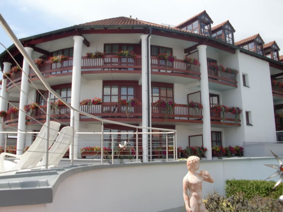 Sicht auf dei Suiten Hotel Fürstenhof Bad Griesbach