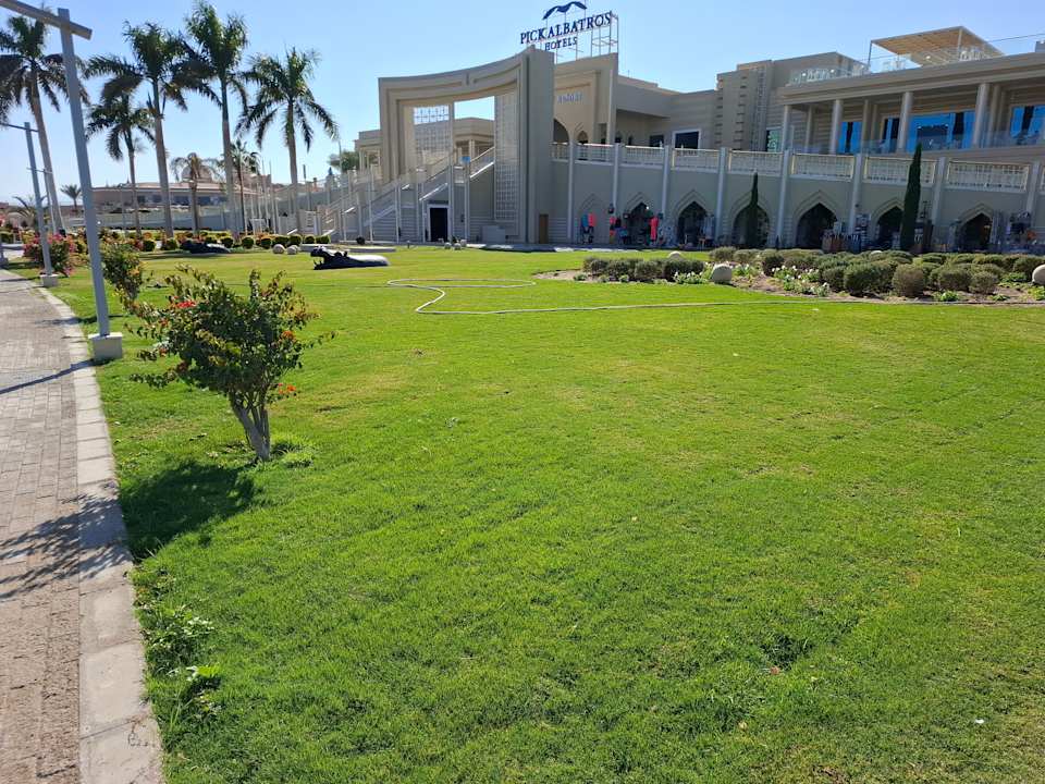 Gartenanlage Pickalbatros Aqua Blu Resort - Hurghada