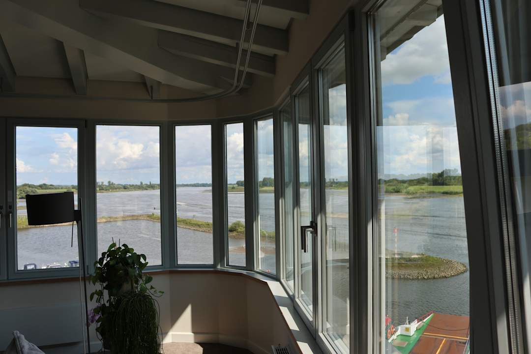 Ausblick Hotel Zollenspieker Fährhaus