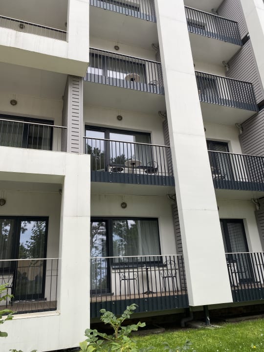 Außenansicht Strandhotel Ahlbeck