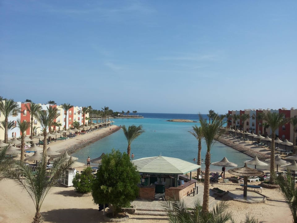 Blick vom Balkon Arabia Azur Resort