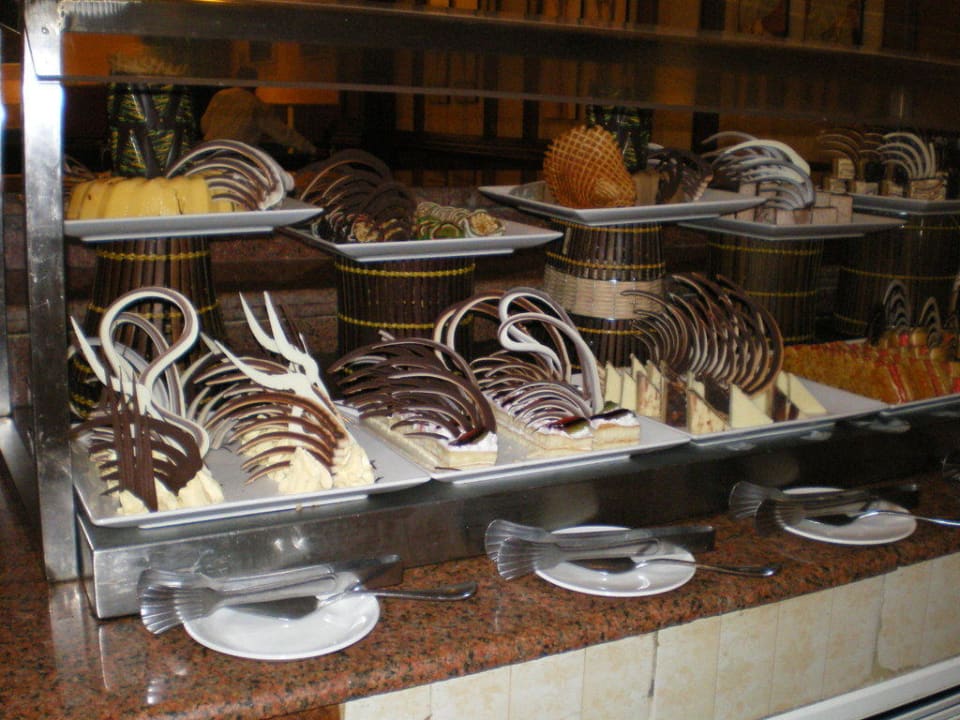 Nachtisch beim Italiener Pickalbatros Palace Resort