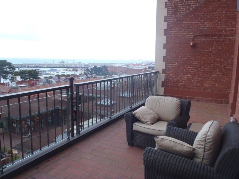 Balkon zu unserer Suite mit Aussicht Apartments The Fairmont Heritage Place Ghirardelli Square