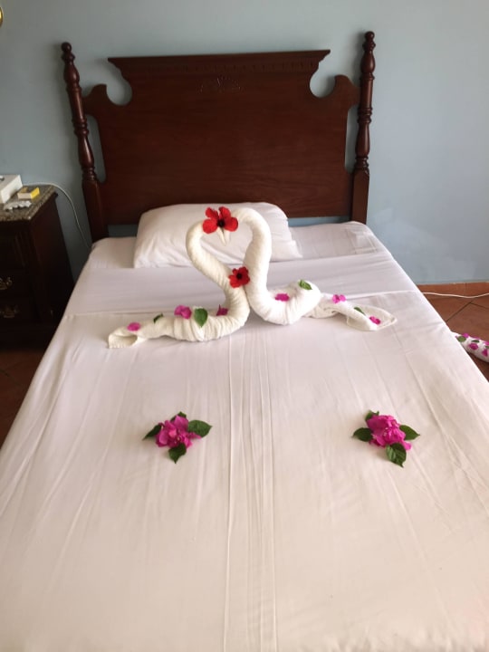 Roomservice kreativ ( da wird ein guter Tip gedank Ali Baba Palace Hotel